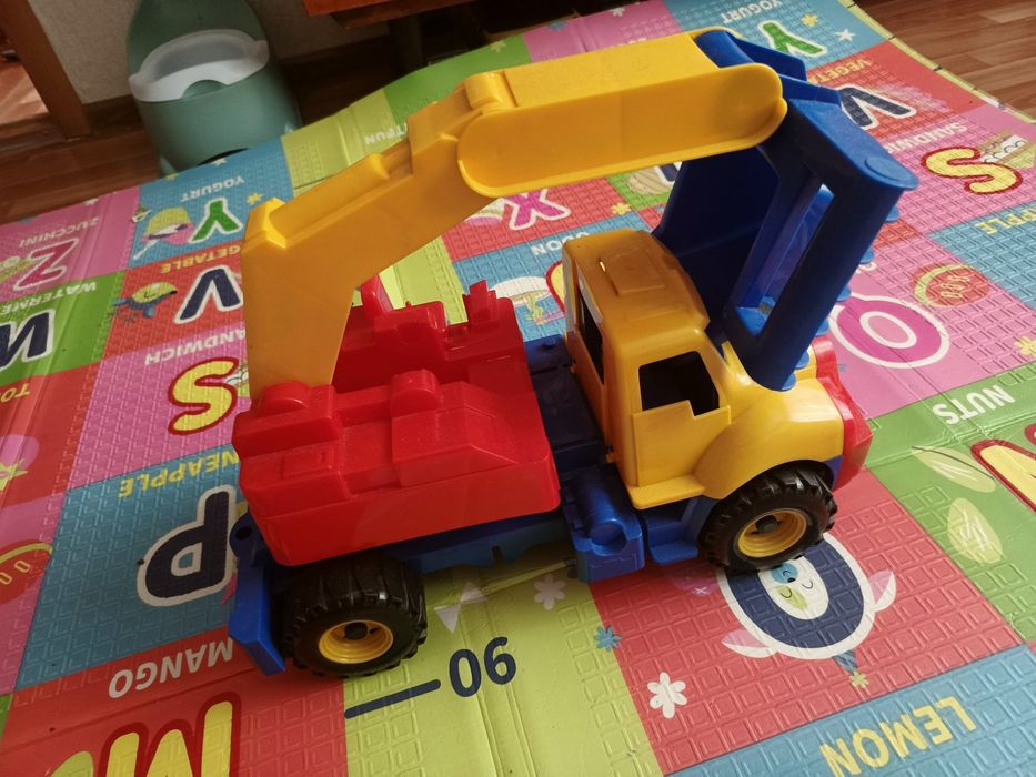 машина , экскаватор детский