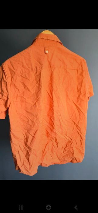 Cămașă Bărbați Portocalie