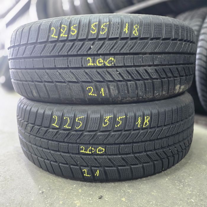 2x 225/55/18 M+S CONTINENTAL 2021 Stare excelenta