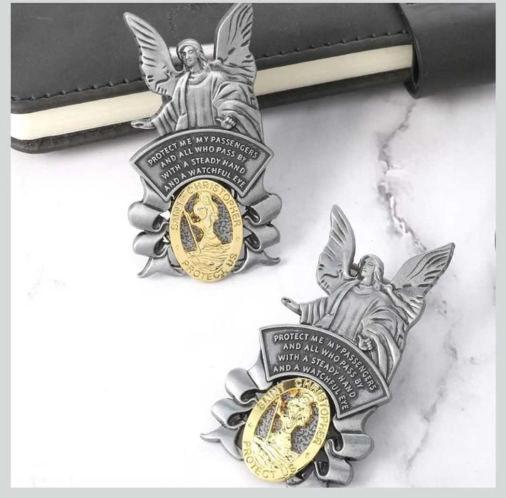 „Свети Христофор“ защитна щипка за кола