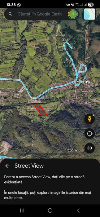 Vând teren pe calea tarovei Resita