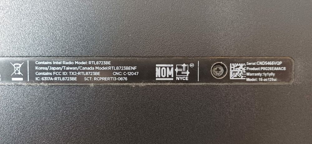 Ноутбук HP CORE I3