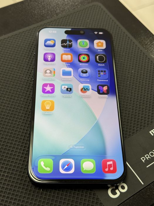 Apple iPhone 15 Pro Max,Blue Titanium,256GB *КатоНов*96%Battery*