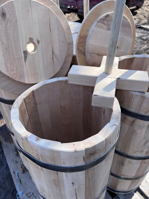 Күбі қайың ағаштан