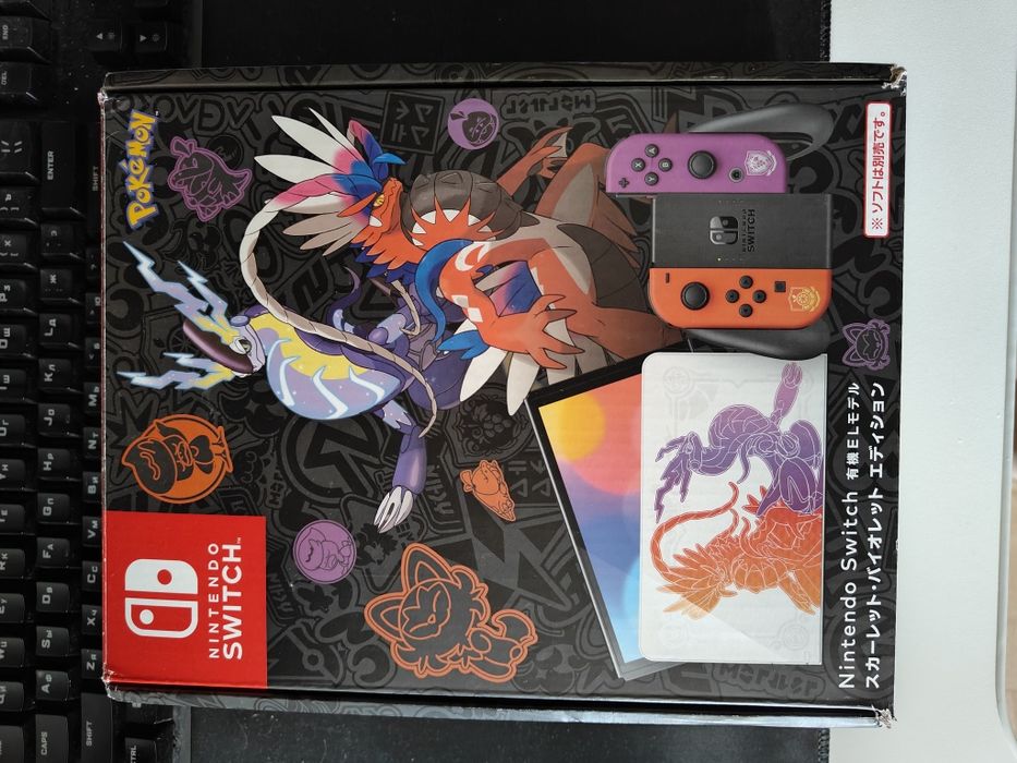 Nintendo Switch OLED Pokémon Edition (прошитая)