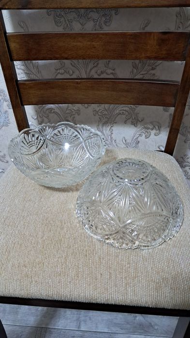 Хрусталь графин салатницы
