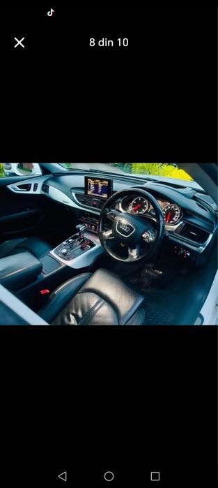 Scaune piele  cu încălzire audi a7 interior piele audi a7
