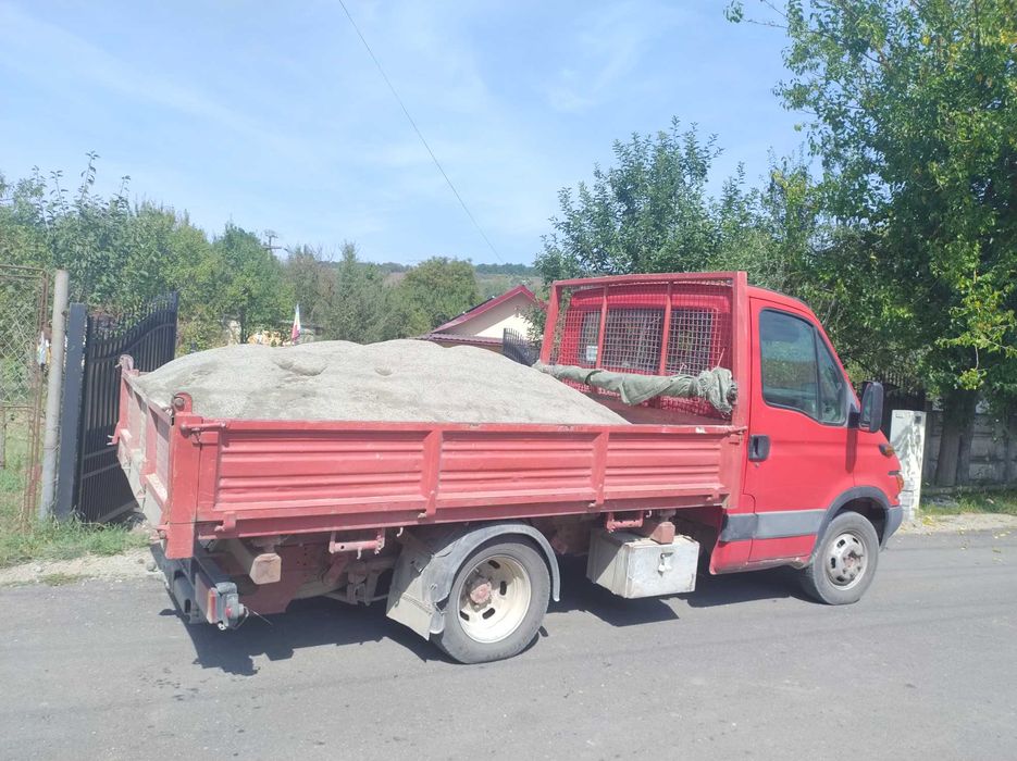 Transport pământ,moloz,nisip,sort,materiale construcții,etc