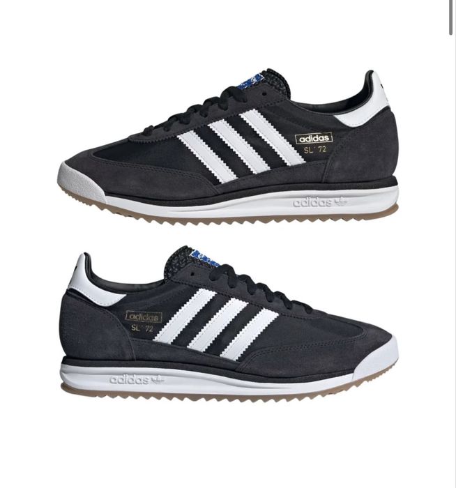 Adidas SL 72 RS (core black / footwear white / blue) 41 1/3