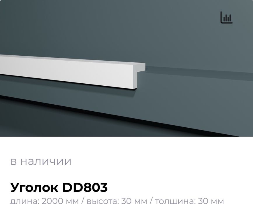 Уголки из Дюрополимера Decor Dizayn