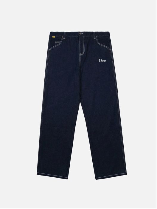 джинсы Dime синего цвета