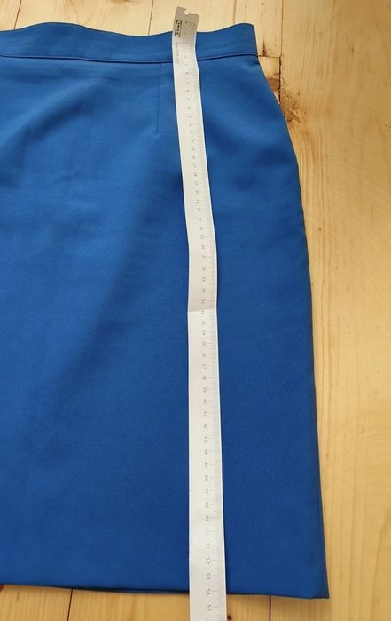 Fustă creion bleumarin