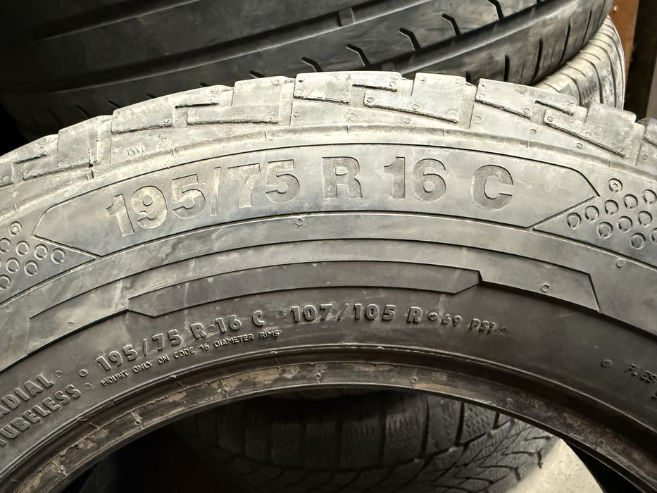 Continental 195/75/16c