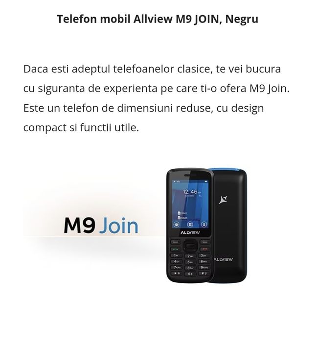 Telefon Allview M9Join DualSim