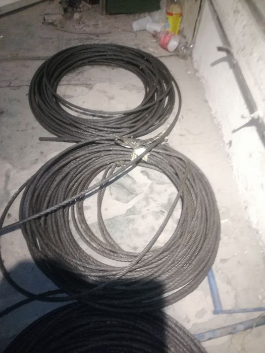 Б/у лифтовые тросы