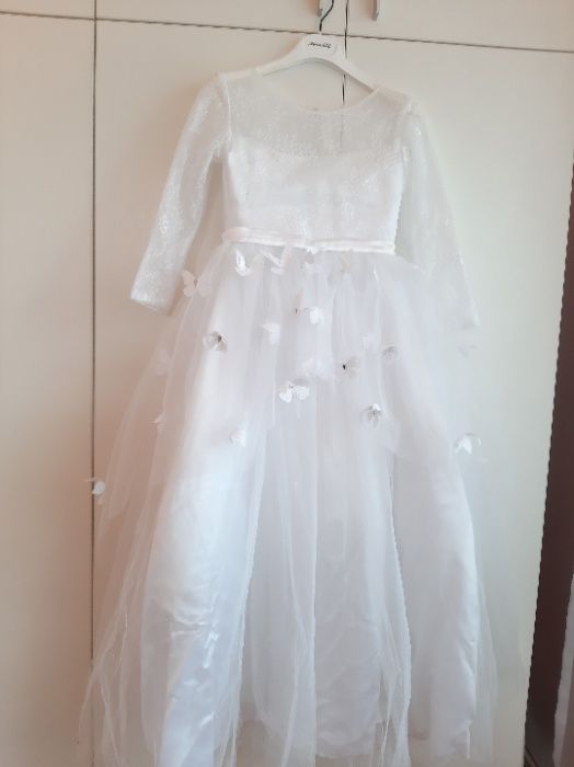 Rochie eleganta petrecere alb