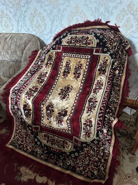 накидка на диван ковер покрывало плед