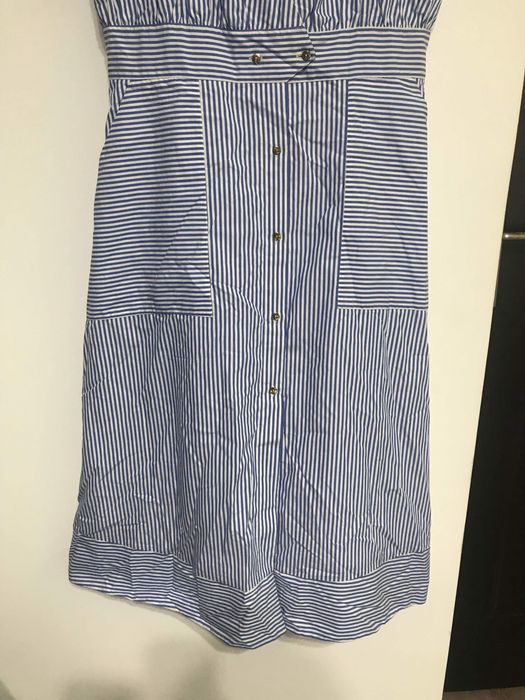 Rochie cu dungi uterque zara marime M rochie noua zara cu dungi M