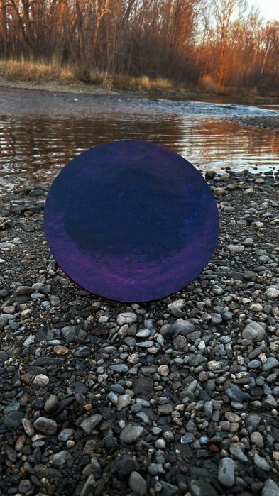 Картина на круглом холсте