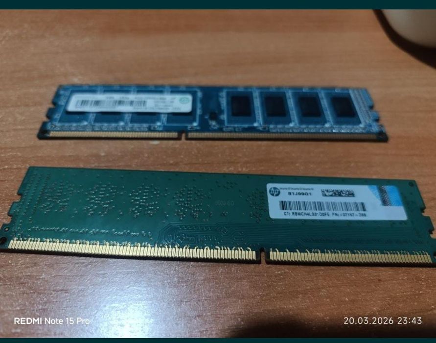 ОЗУ ддр 3 на 2 гб