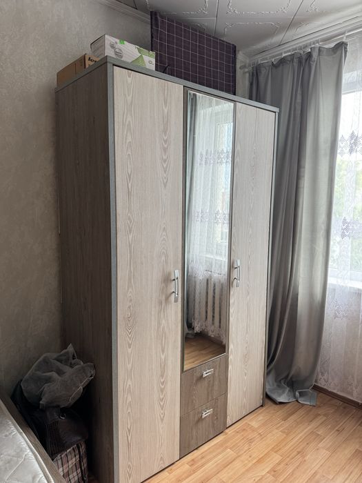 Продам кровать и шкаф