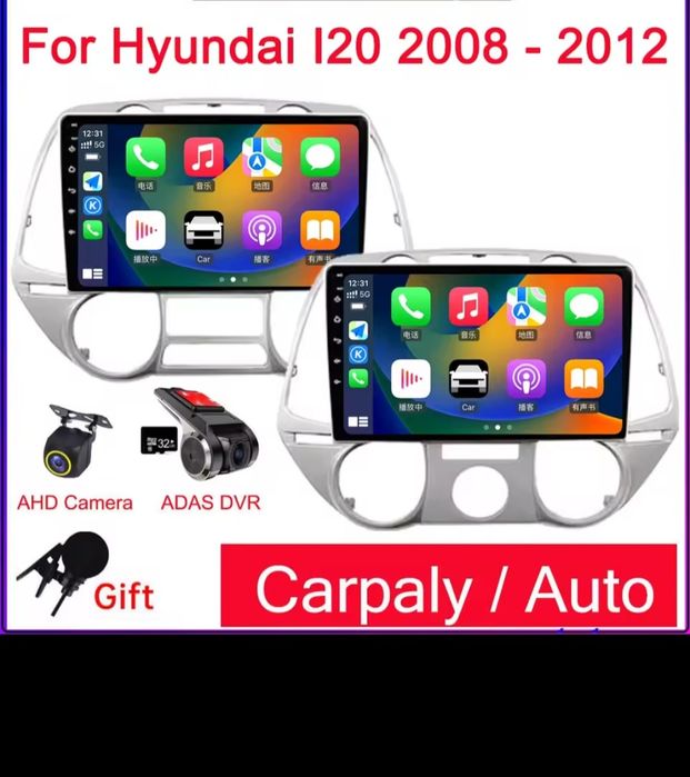 Navigatie Android Hyundai i20 Waze YouTube GPS