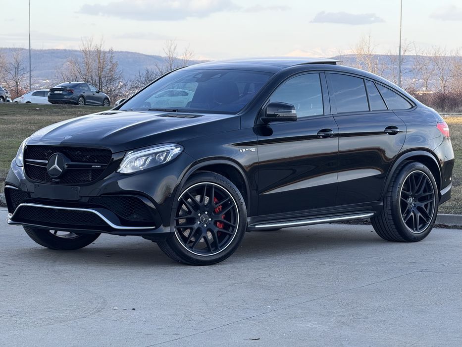 Mercedes-Benz GLE COUPE 63S 585cp AMG/ACC/Lane/Side/Pano/H&K/Vent