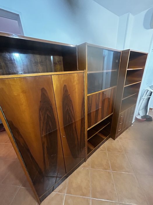 DONEZ BIBLIOTECA si cuier de hol cu oglinga si dulap detasabil