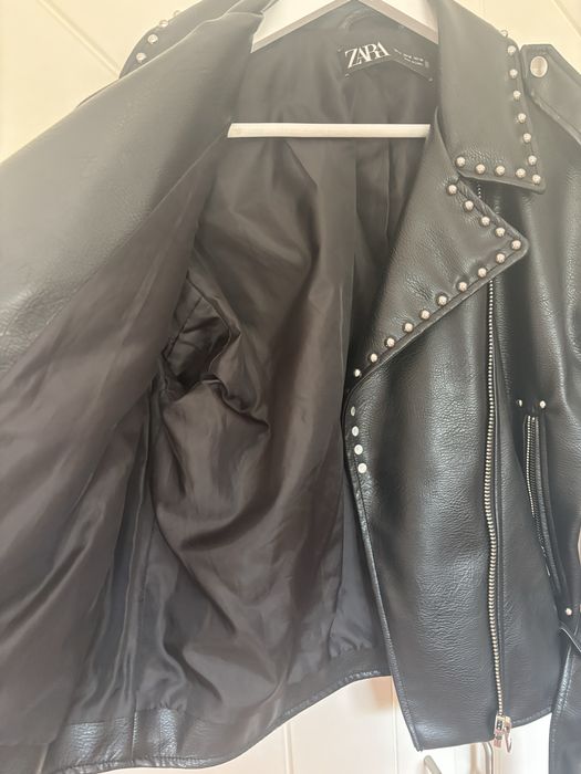 Дамско кожено яке Zara