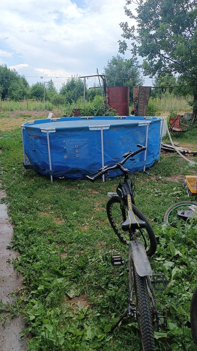 Продам бассейн бу,диаметр 3.6 глубина 1 м