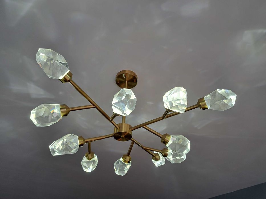 Lustra led trei moduri de aprindere cald, neutru, rece