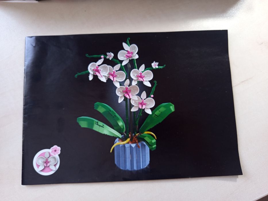 Лего цветок орхидея