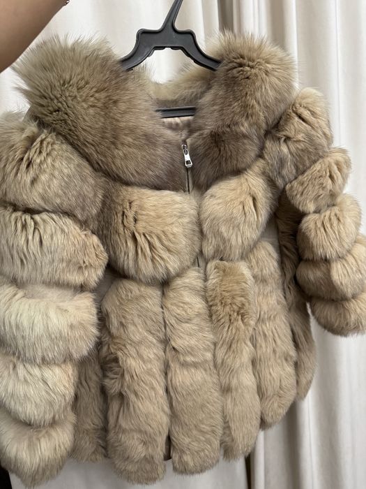 Песец натуральный замша