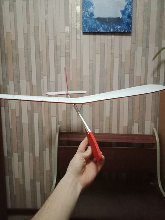 Планер "Сеница" из дерева