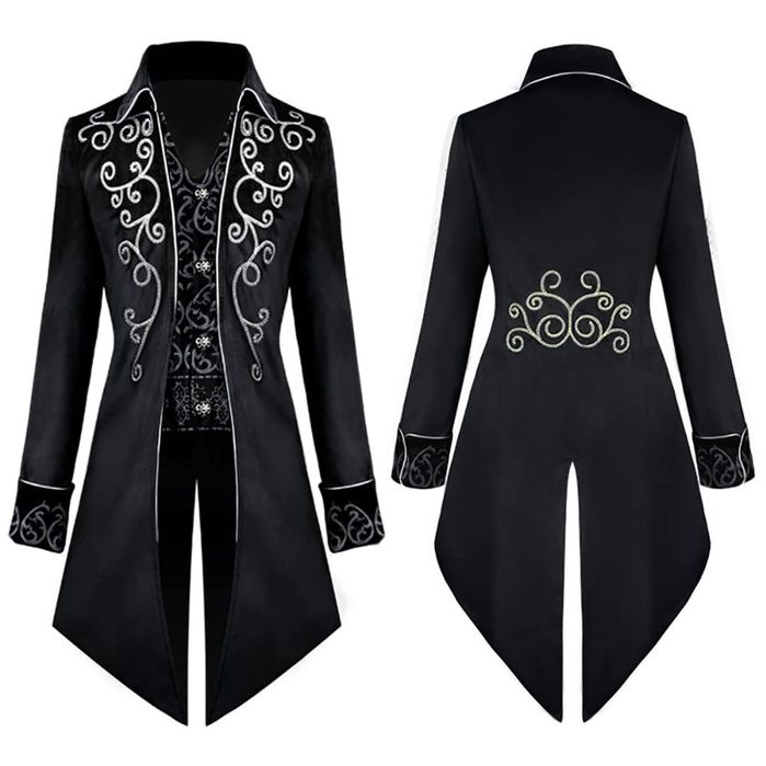 Jachetă bărbați gotica steampunk