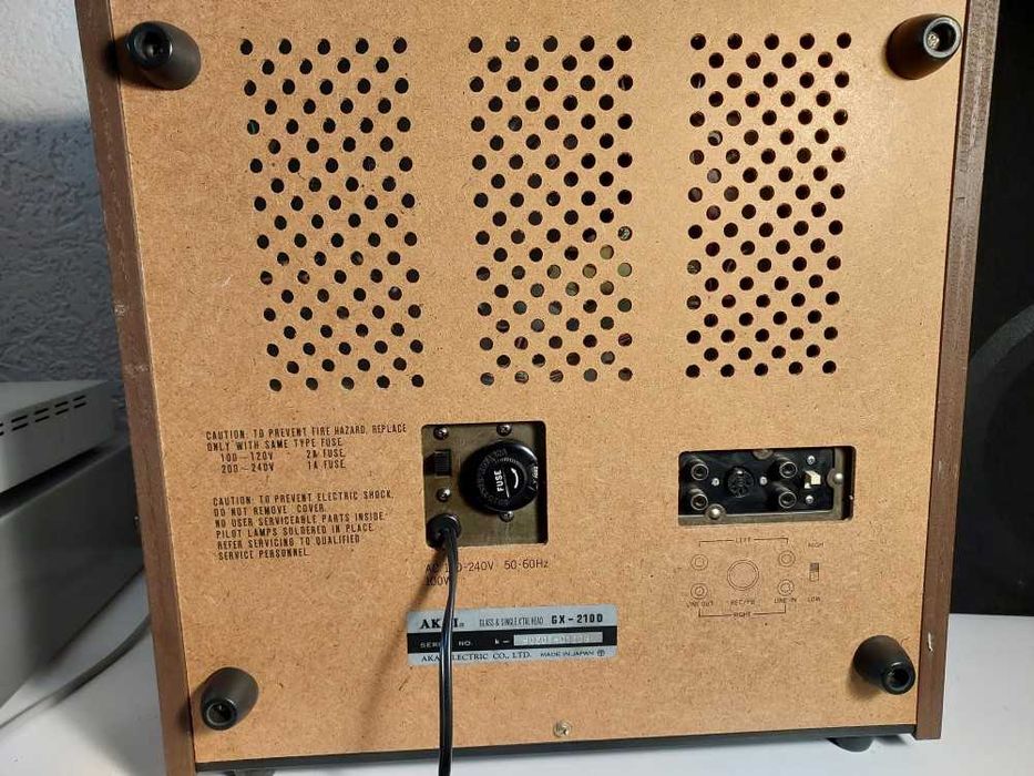 Magnetofon Akai GX 210D ,autoreverse,3 motoare,3 capete