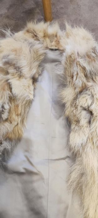 Елек от естествен косъм от лисица