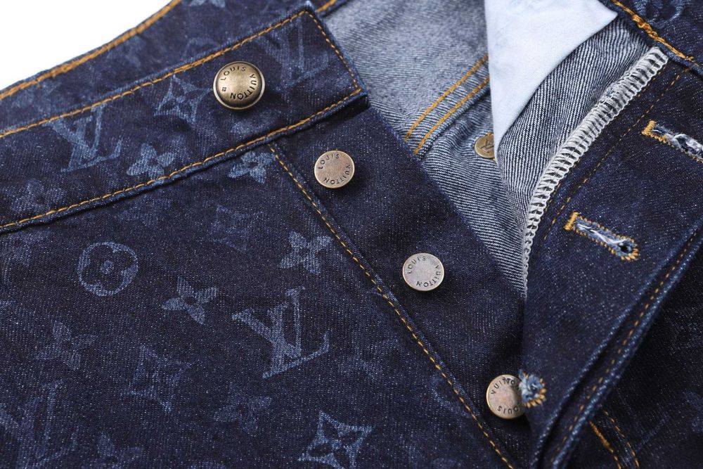 Pantaloni scurti | Blugi Louis Vuitton Premium