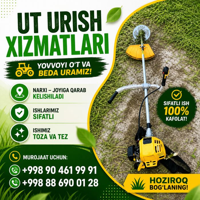 Yovoyi ut va beda uramiz