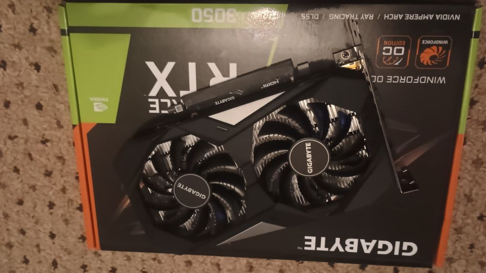 Placa video Nvidia GeForce RTX 3050 6gb GIGABYTE
