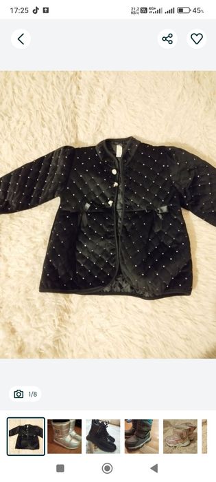 Вещи теплые на девочку