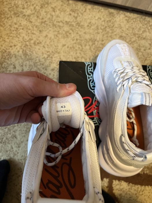 *ULTIMELE STOCURI* Versace Chain Reaction Albi 40-45