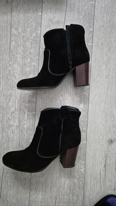 Botine piele intoarsa Bagatt