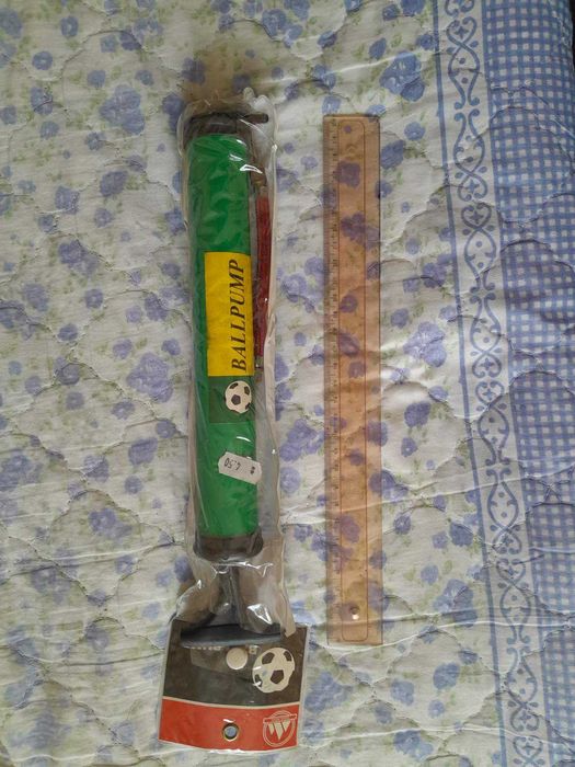 ръчна помпа за топка, колело - 30 см