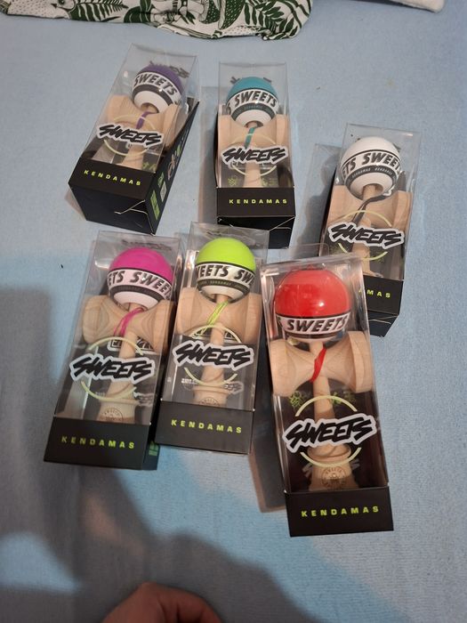 Sweets starter kendama mov, verde, albastru, alb ORIGINALe  NOI