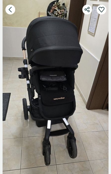 Easywalker Бебешка количка Harvey3 Premium Gold Edition