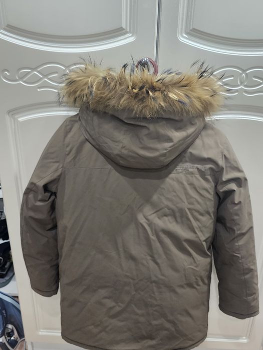 Пуховик для девочки 10-12 лет