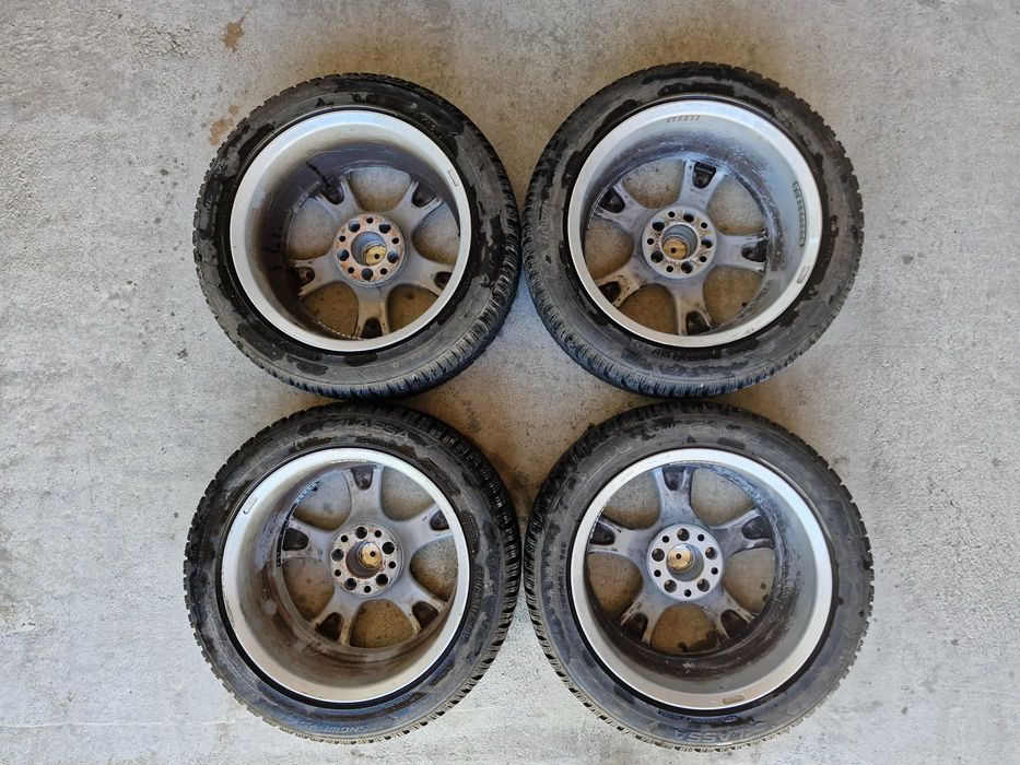 Джанти за BMW Е60/Е61 17 цола и зимни гуми Lassa 225/50/17