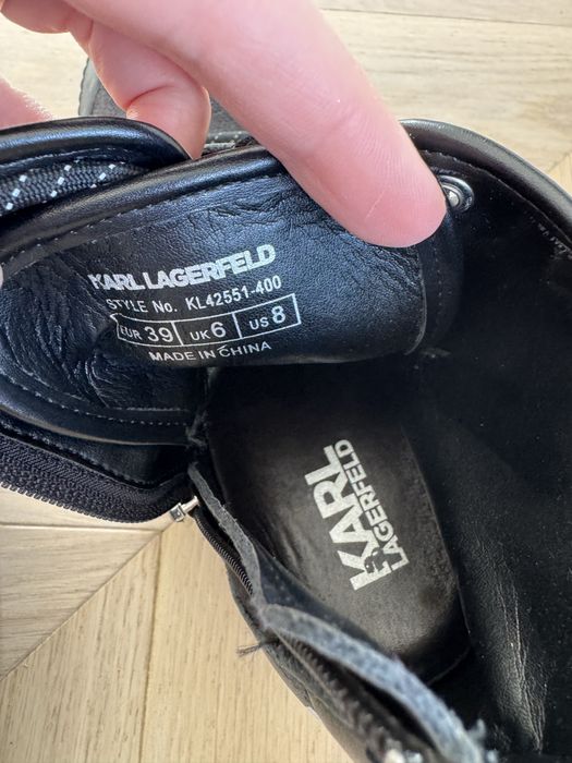 Ghete de primavara-toamna Karl Legerfeld