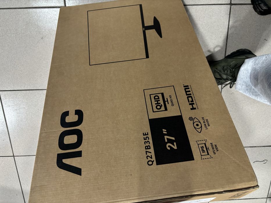 Vand monitor aoc q27b35e qhd hdr 10 nou sigilat